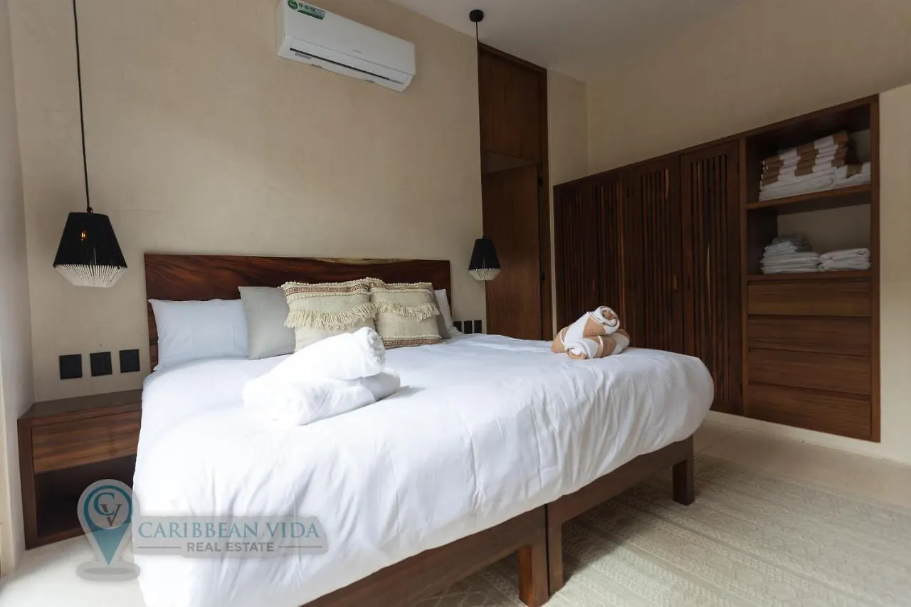 Gorgeous 3Bd/3.5Ba W/Private Pool In Aldea Zama! Apartment Tulum Mexico